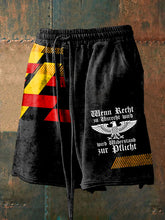 Herren Wenn Recht zu Unrecht wird Shorts